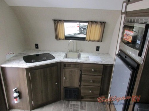 Keystone Colt 171RKCT Travel Trailer Kitchen