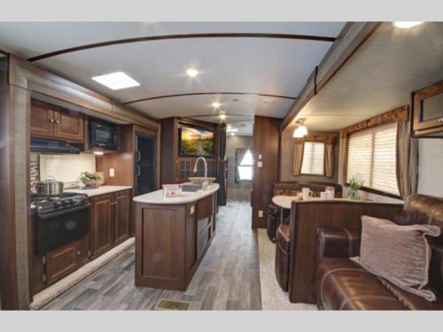 Premier Ultra Lite Travel Trailer Interior